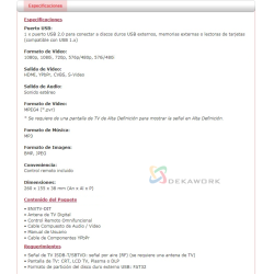 Decodificador de TV digital ISDB-T/SBTVD Encore enxtv-dit