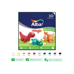 Plastilina Alba magic x 10...
