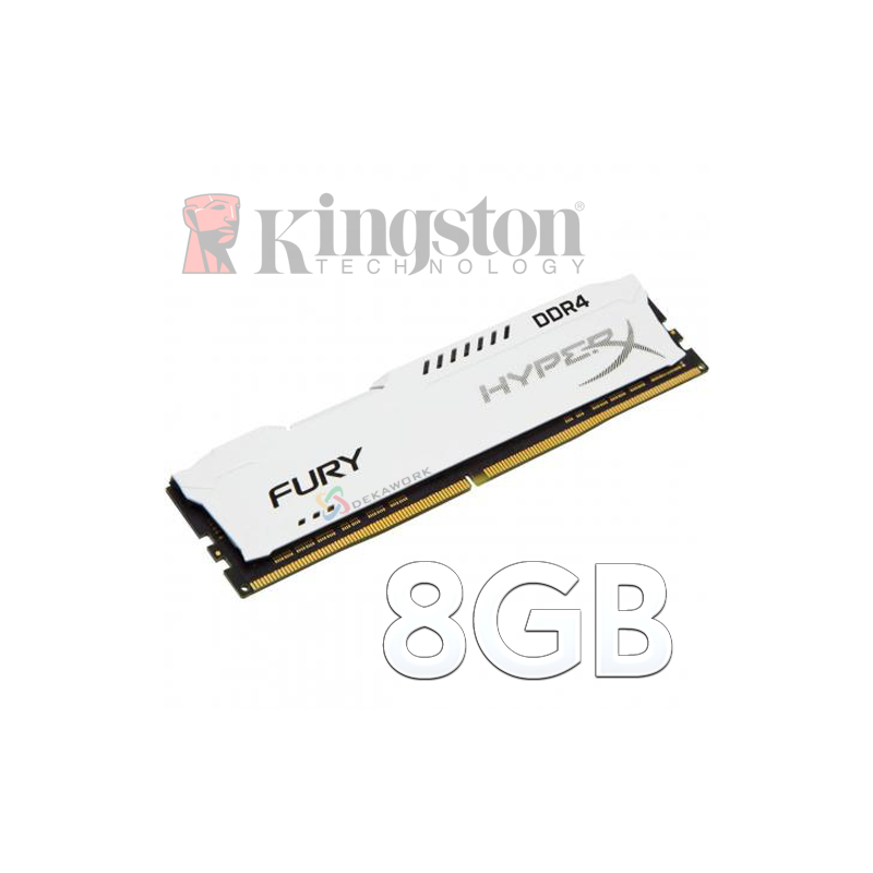 siga adelante Andes obtener Memoria Kingston 8GB DDR4 2666MHz HyperX Fury White